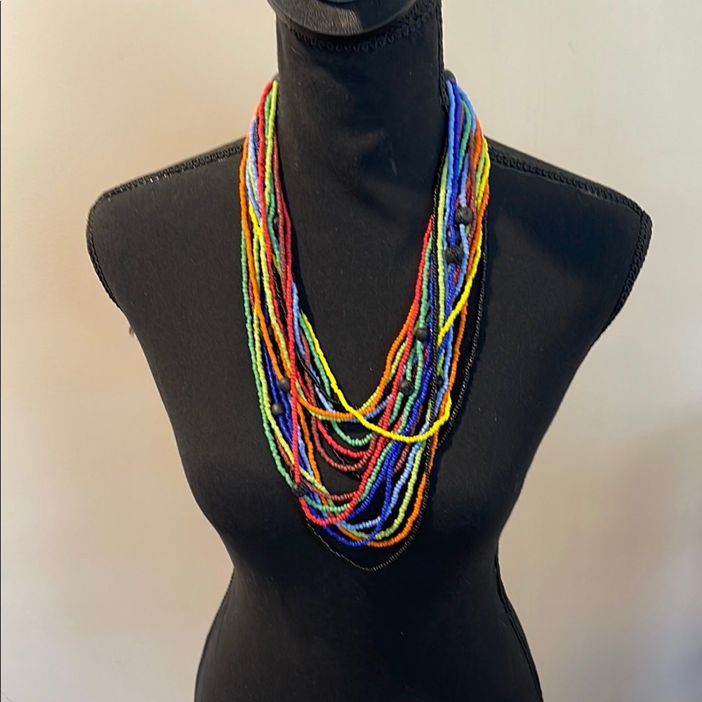 Multicolor Beaded Necklace